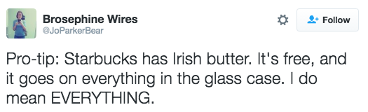 Irish butter is legit: