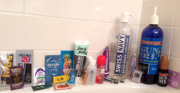 Using oil-based lubes with condoms.