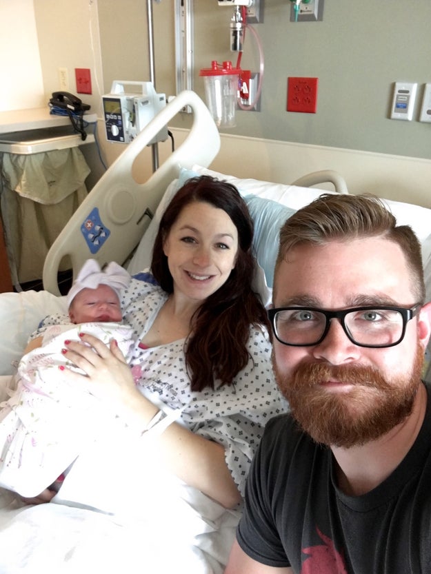 Ireland Sage Theriot, Jonathan and Jessica's third daughter, was born Thursday morning.