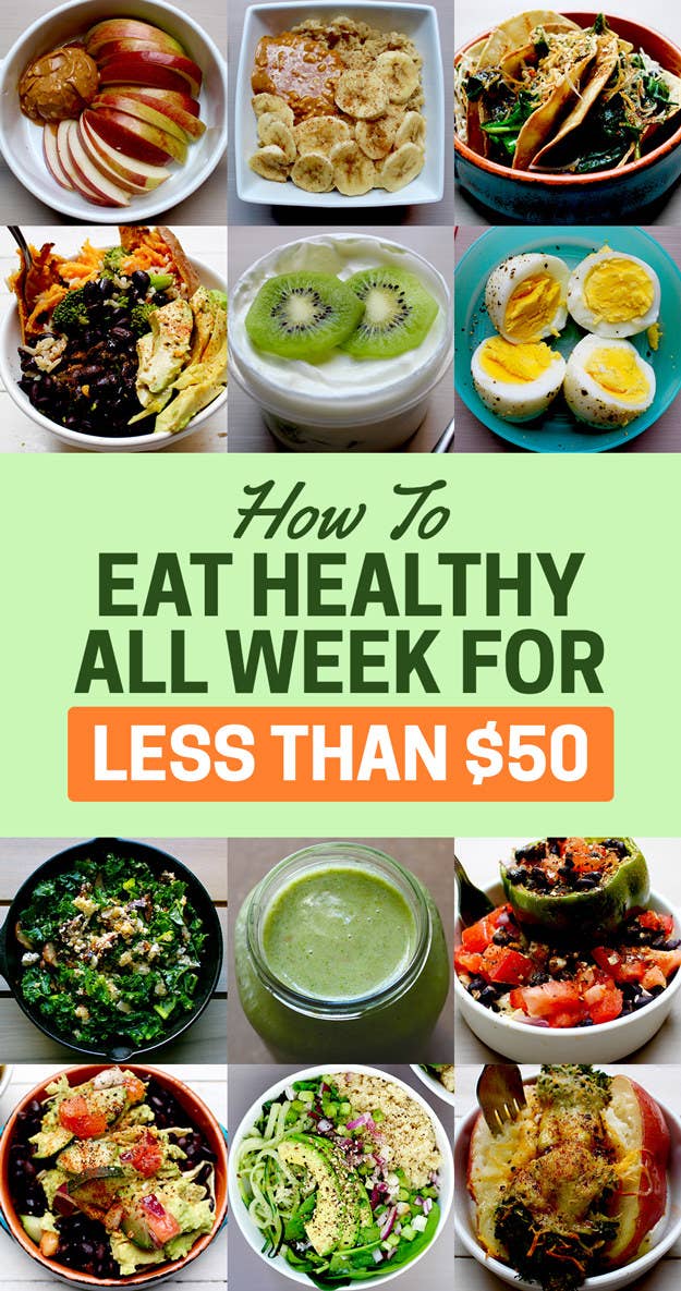 Affordable healthy eating