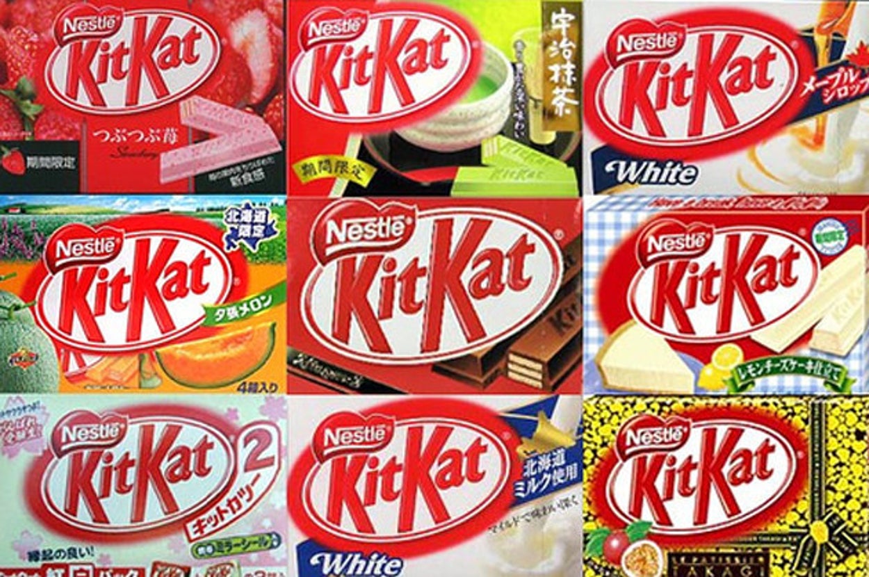 Fake Kit Kat Can You Pick The Fake Flavour Of Kit Kat?