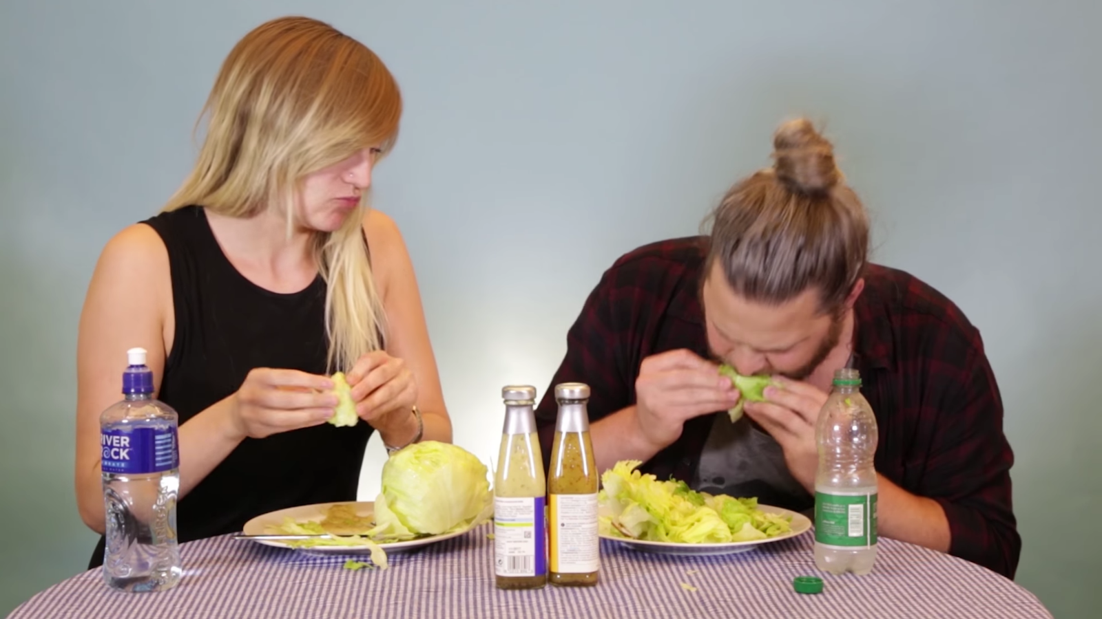 Teens Are Competitively Eating Whole Heads Of Lettuce And It's Insane