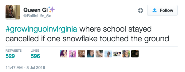 And a few flakes were ~snow~ joke.