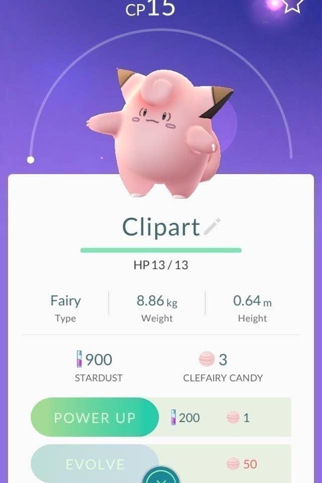 What name should I give to it? : r/pokemongo