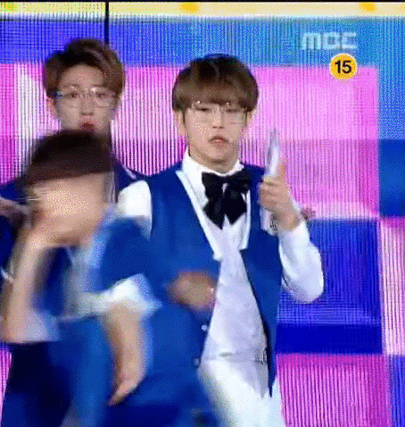 Member Wonwoo has been out of the group's activities due to an illness that he has to recover from, but every time the members go out to perform they have something that symbolizes him on stage with them. During promotions for song "Pretty U", they had a photo of Wonwoo stuck to the book that they use throughout the choreography.