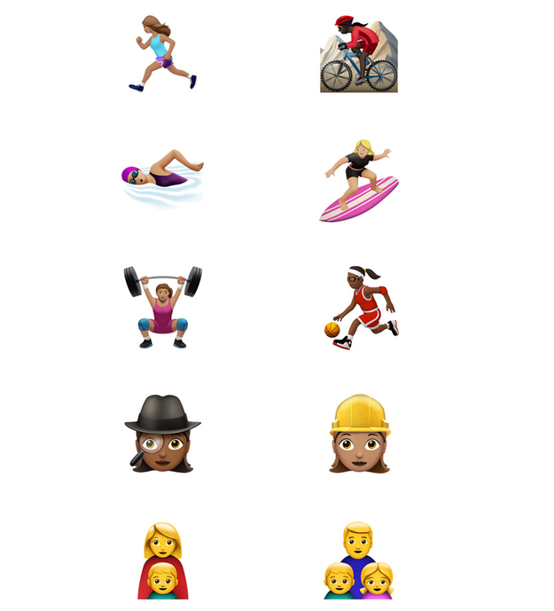 The company announced the change on Monday as part of a series of updates that aim to make emoji more diverse.