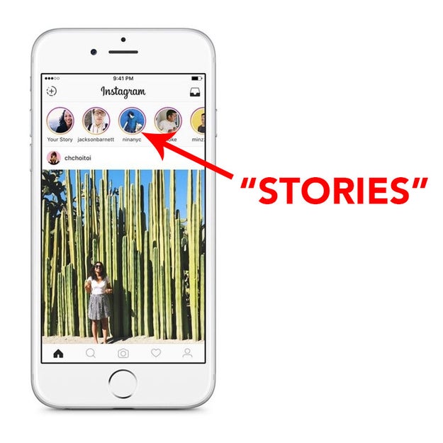 This morning, you may have noticed a new Instagram feature called "Stories."