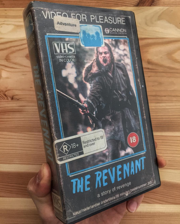 For six months, Vancouver-based artist Steelberg has been creating VHS cases for popular movies.