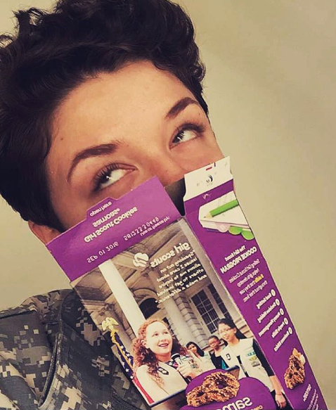 There's nothing better than a classic Girl Scout cookie, fresh from the box, right?