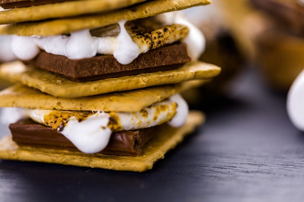 But have you ever wondered if there's any way — any way at all — we could combine the classic deliciousness of Girl Scout cookies with the timeless flavor of s'mores?