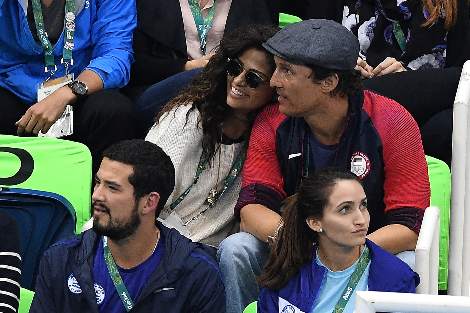 Matthew McConaughey Is Having The Time Of His Life Alone At The Olympics
