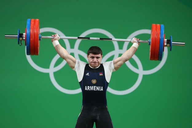 Andranik Karapetyan is a 20-year-old champion weightlifter from Armenia.