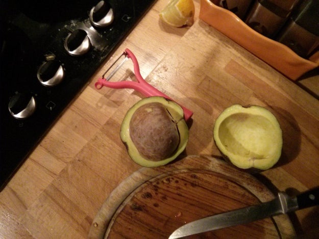 And when you've lost the avocado lottery.