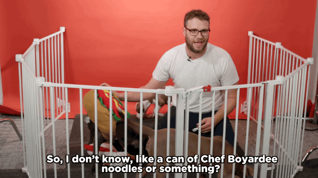 SR: That’s a good question. I want to be something that doesn’t expire. Something that has a long, long shelf life. So, I don’t know, like a can of Chef Boyardee noodles or something? Those seem to last a long time.