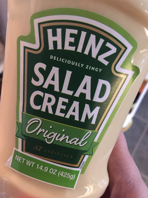 SALAD CREAM.