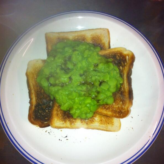 MUSHY PEAS.