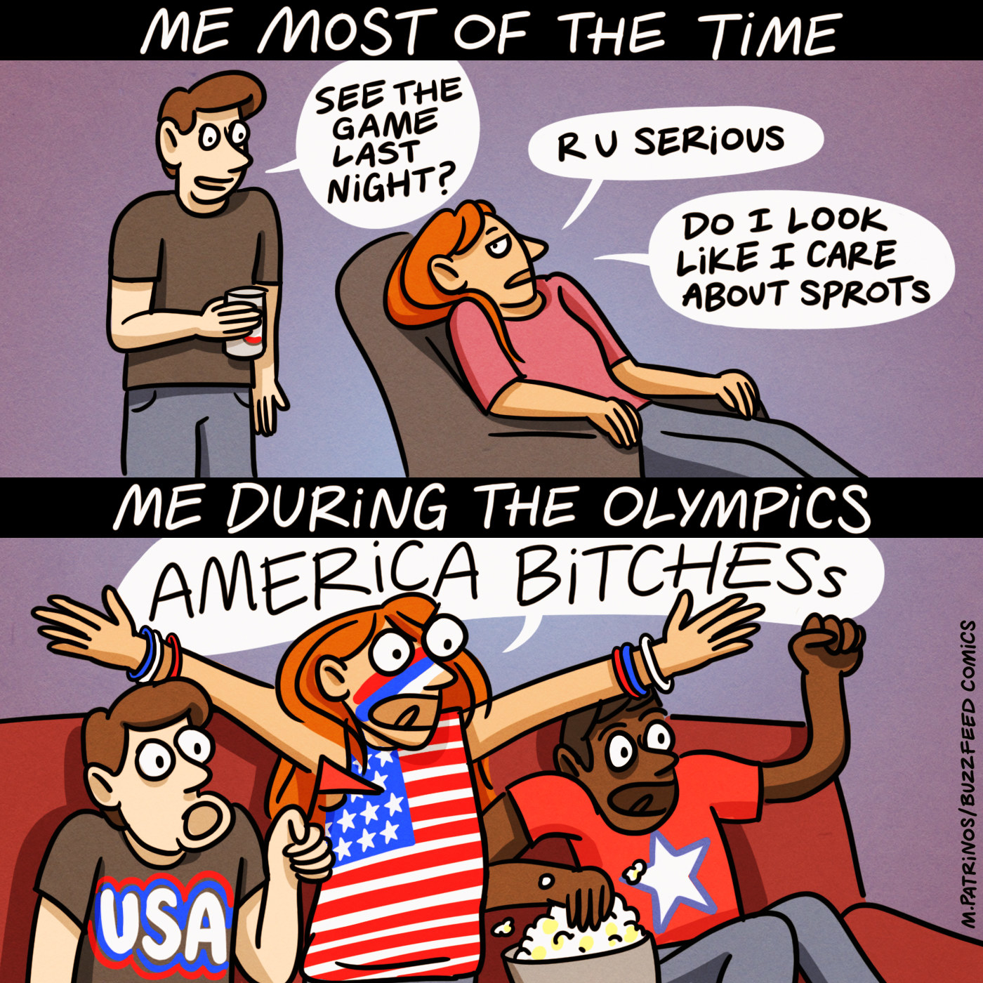 14 Comics For Anyone Who Watches The Olympics