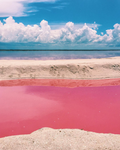 Esta playa rosa es el lugar más bonito de todo México