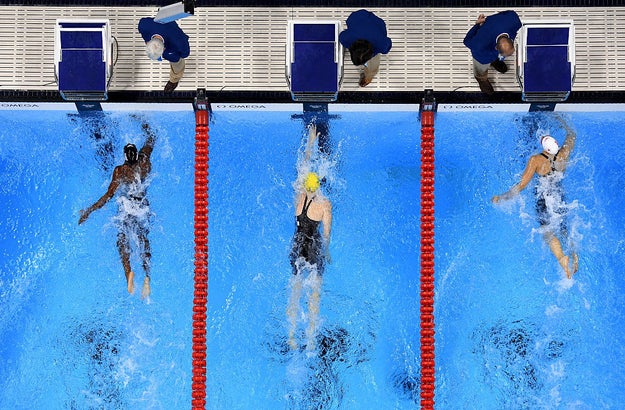 Of course, when you're actually IN such a close race, it's hard to tell how well you did until you finish, turn around, and see the results up on the board for yourself.