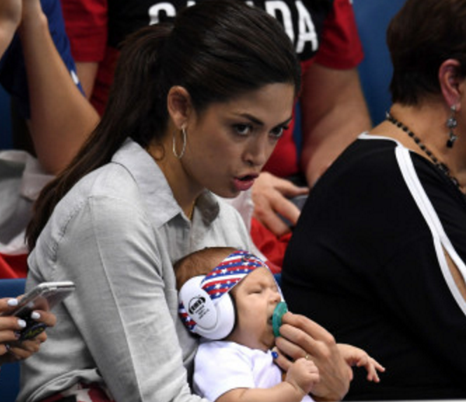 Michael Phelps' Son Looks Like An Old Man And It's So Cute