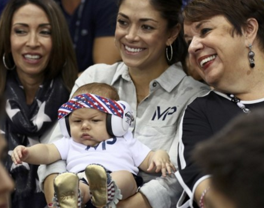 Michael Phelps' Son Looks Like An Old Man And It's So Cute