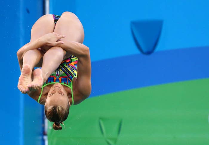 This Russian Diver Scored A 0.0 On Her Backflop