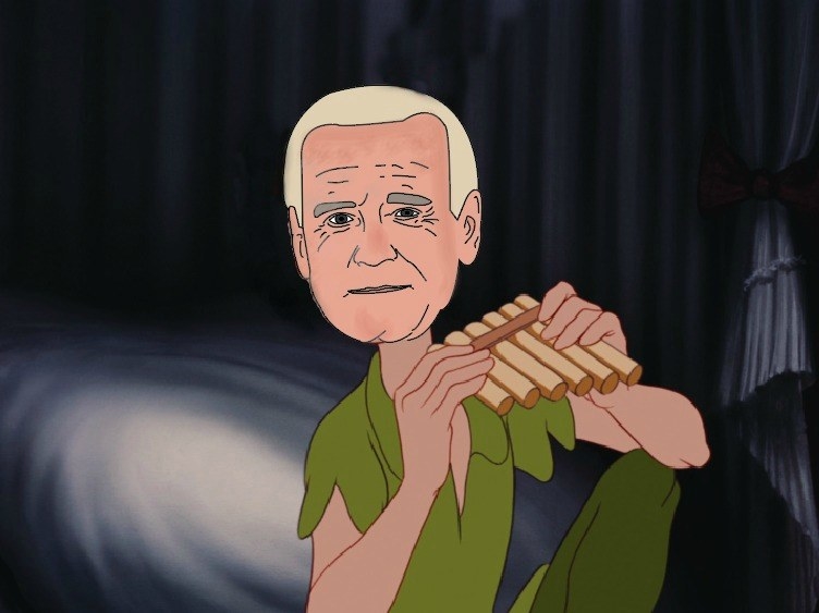 Joe Biden playing the pan flute is a magical thought.