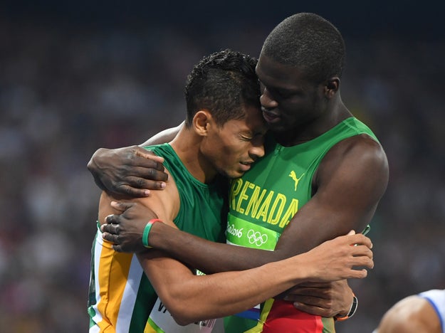 Because Wayde doesn't just have the best bone structure on the track; he also has a story so inspiring it could make a pair of running shoes choke up.