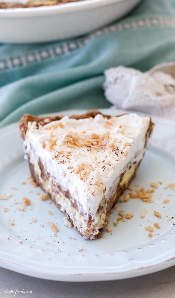 Chocolate Coconut Cream Pie