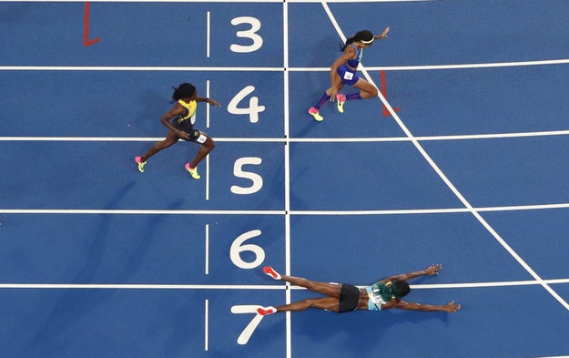 The dive was passed by officials and Miller placed first in the 400m final.