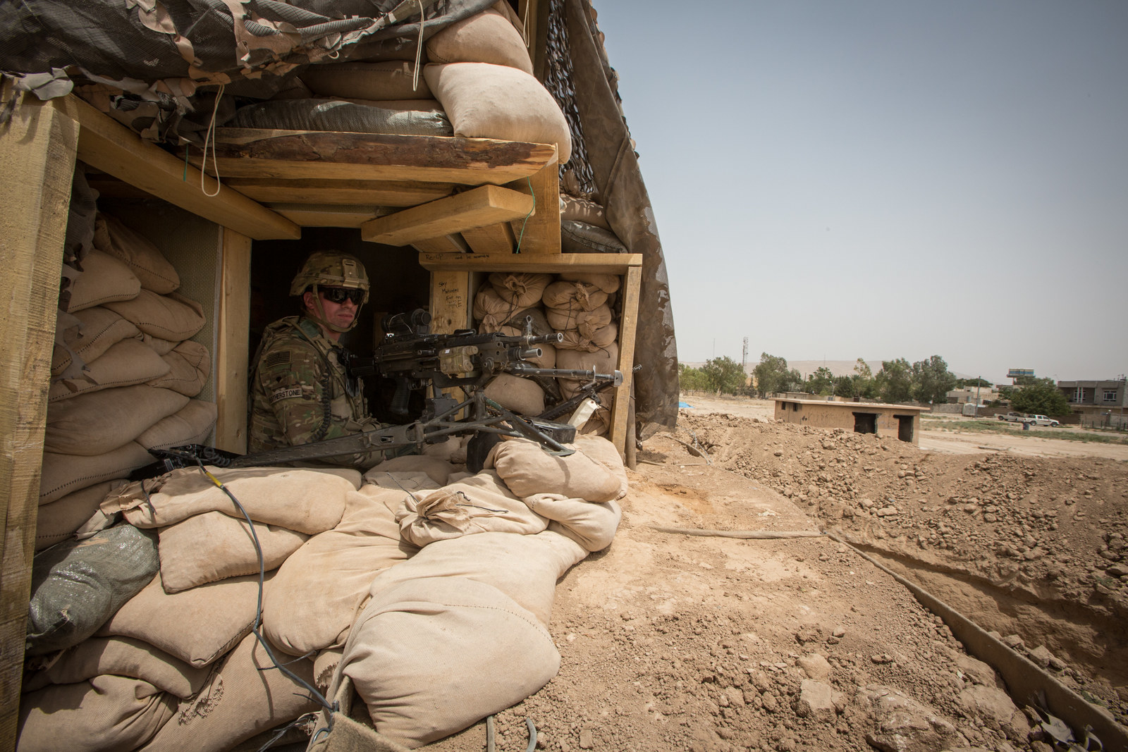 Rare Photos Show Life Inside A US Military Base In Iraq