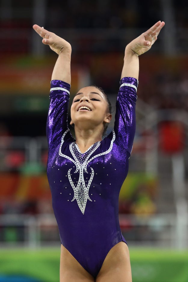 Flavia Saraiva's Glittery Getup