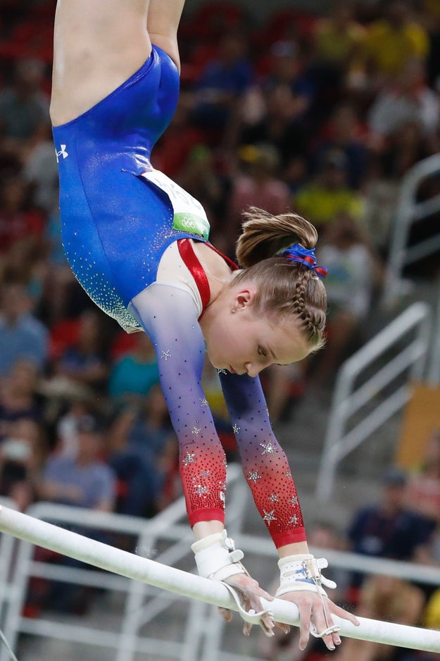 On the surface gymnastics seems all graceful and shit.