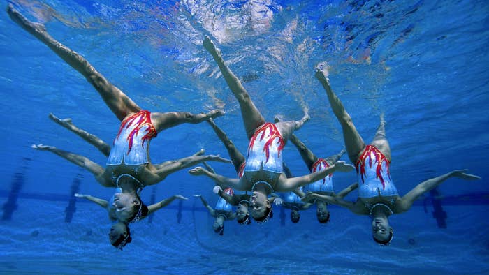 The Synchronized Swimmers