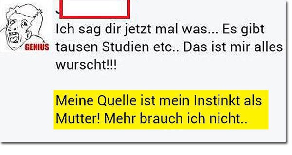 "Meine Quelle ist mein Instinkt."