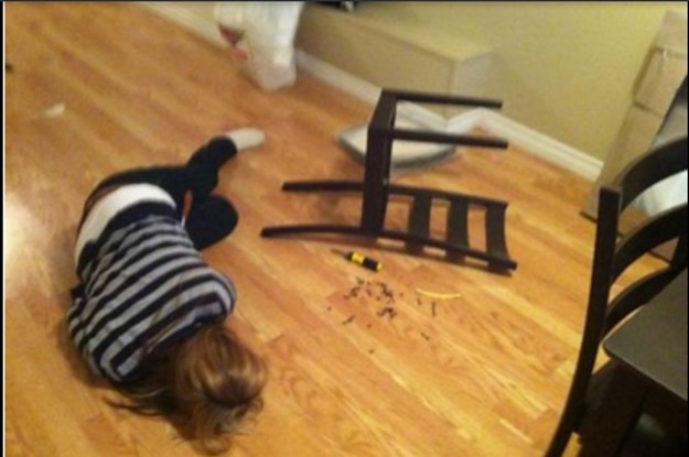 This Couple Took Acid While Trying To Assemble Ikea Furniture And