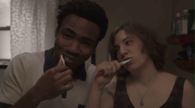 Everyone's definition of gross couple behavior is different, like maybe you two just share one toothbrush.