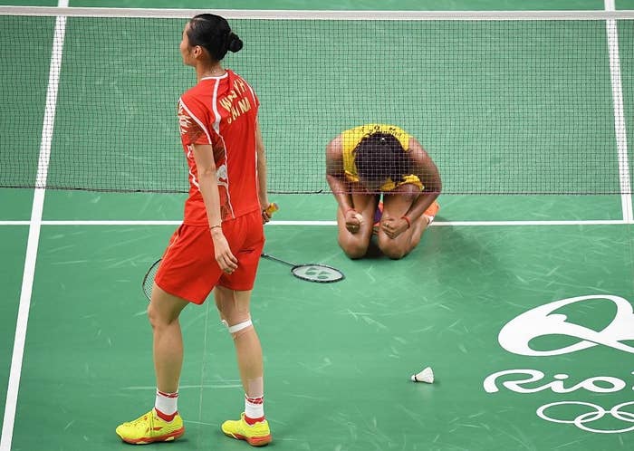 P V Shindhu Sex Porn - Here's The Exact Moment P.V. Sindhu Realised She Made It To An Olympic  Semi-Final