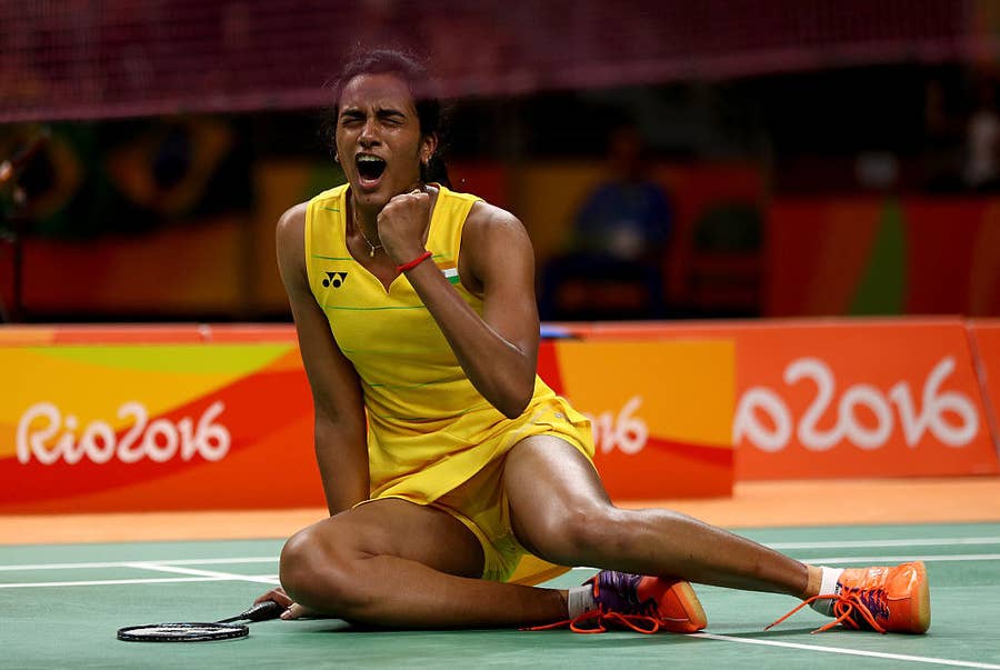 Pv Sindhu Sex - Here's The Exact Moment P.V. Sindhu Realised She Made It To An Olympic  Semi-Final