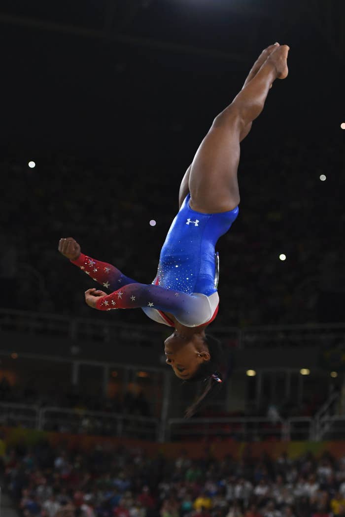 Simone Biles Reaction To Being Attacked By A Bee Is Hilarious Simone Biles Reaction To Being Attacked By A Bee Is Hilarious
