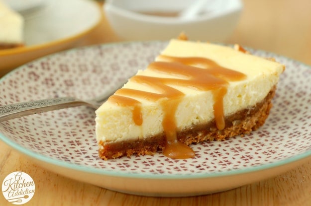 Salted Caramel Pretzel Cheesecake