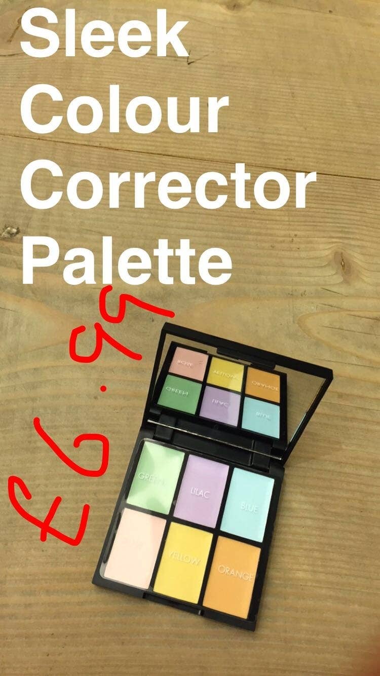 Sleek Colour Corrector Palette, Make Up