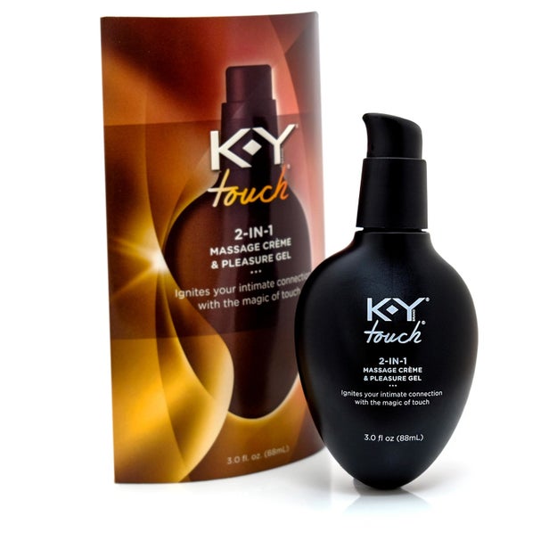 K-Y Touch 2-in-1 Massage Creme and Pleasure Gel