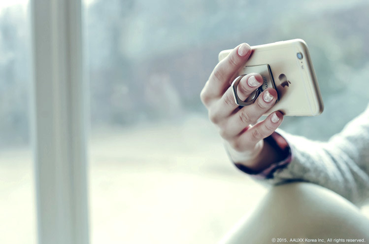 "An iRing for my iPhone 6+. It's a stand for watching YouTube videos hands-free, to mount my phone in the car when using Waze, and also to text with one hand (which is not possible for me without it because the 6+ is really wide). This is helpful when I'm holding on to a pole with one hand while riding the subway and I want to text/email with the other." —Reanne Agbayani, FacebookPrice: $15