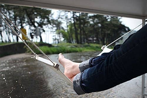 "OHMYGAAAASH it’s the absolute best. Wow. I have achy knee joints and have to adjust my sitting position constantly. The foot hammock takes so much pressure off. And if I didn’t get enough sleep the night before, it’s like heaven." —kaseyvandPrice: $12