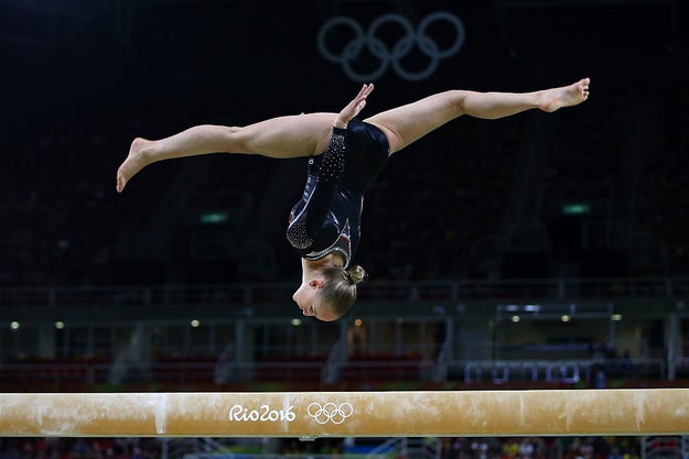 Gymnastics today.