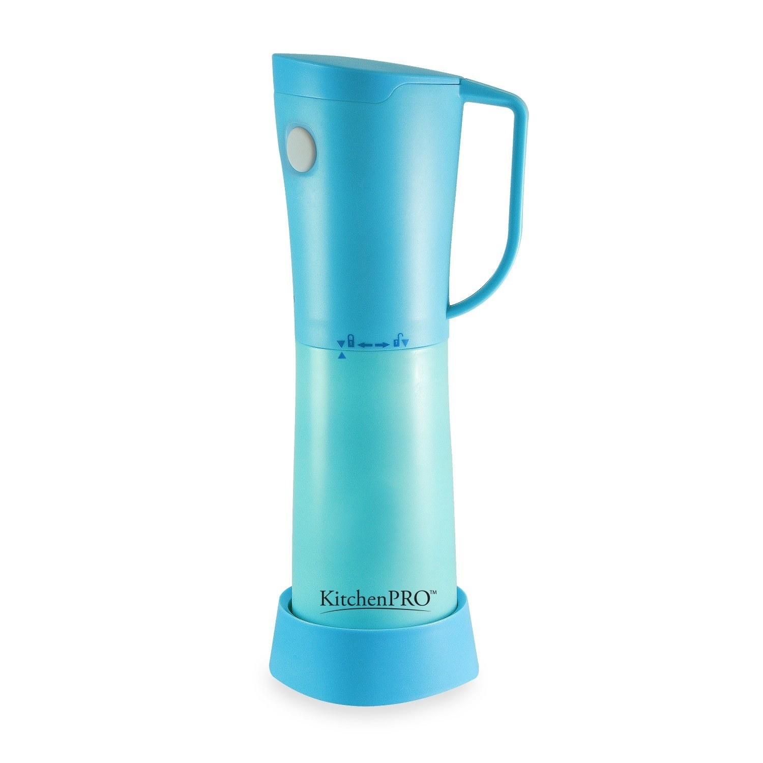 "It’s been a brutal summer in Kentucky, and this little gem has been a lifesaver. It’s nothing fancy, but gets the job done easily. It makes about a cup of ice at a time, enough for yourself or to share with someone else. Fill with ice, put the lid on, plug in, and hold the button while you hold the machine over your cup. It takes just a couple of minutes and the ice is perfectly shaved. I love just eating it plain when it’s super hot. For a grown=up kick, I pour some bourbon over the ice. An adult slushy!" —daisylizPrice: $22