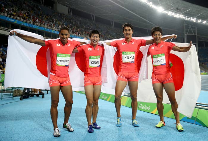 リオ五輪 日本リレー銀メダルが世界に衝撃 驚きの銀 勇敢な日本
