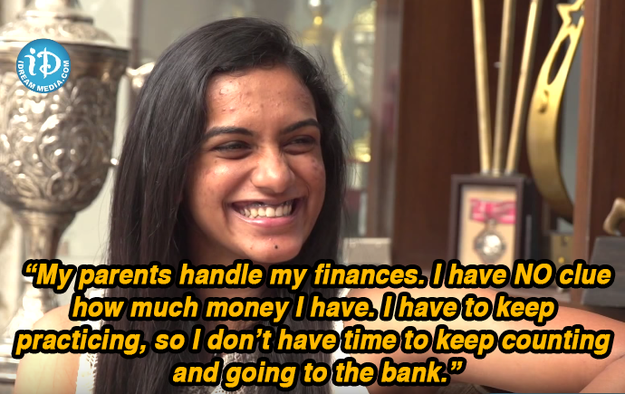 Because her sole motivation in life is to get better as a player.