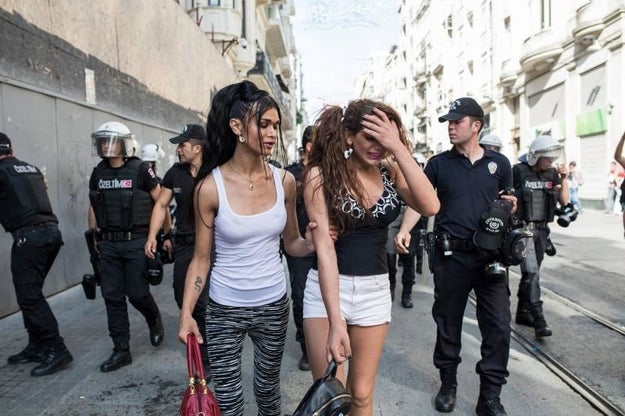 Kader was a well-known LGBT activist and had been photographed and filmed participating in a number of protests, including at Gay Pride Istanbul in June 2015, where she was escorted by police after security forces fired water cannons and rubber pellets to disperse the parade.